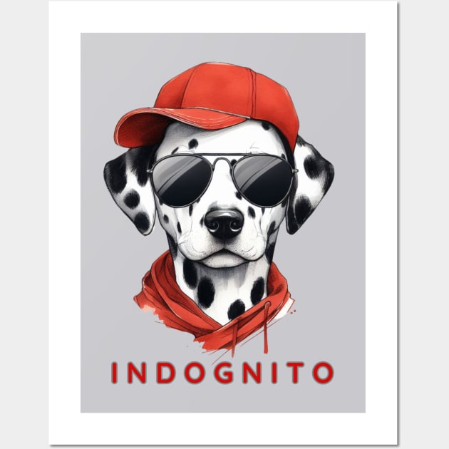 Dalmation Indognito Wall Art by ZogDog Pro